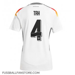 Deutschland Jonathan Tah #4 Replik Heimtrikot EM 2024 Kurzarm